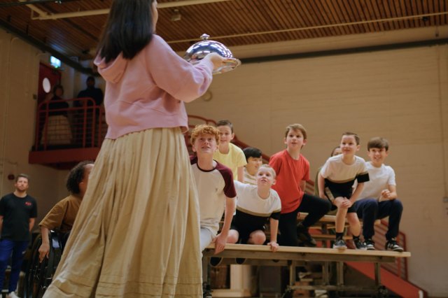 Oliver! Leeds Playhouse Rehearsals