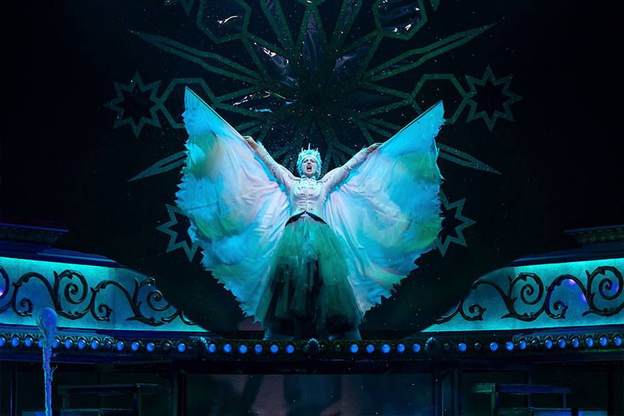 A scene from The Snow Queen