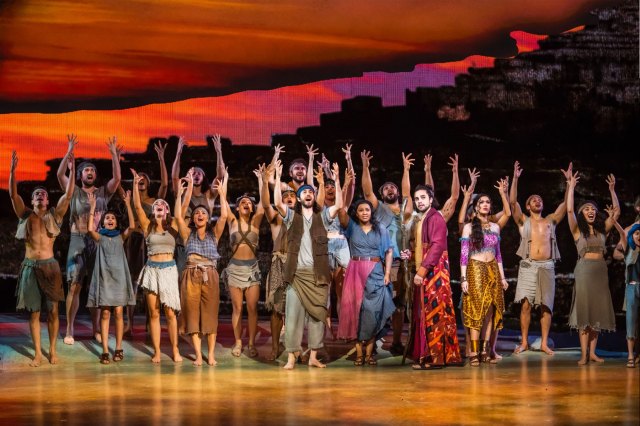 The West End company of The Prince of Egypt