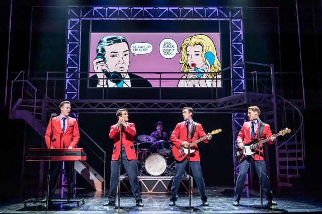A scene from the West End production of Jersey Boys