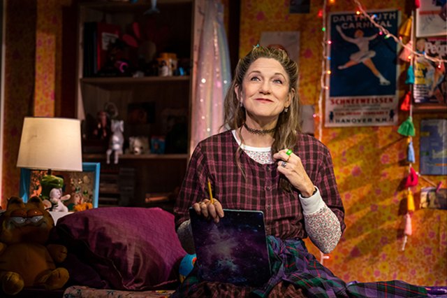 Victoria Clark in a scene from the Broadway production of Kimberly Akimbo