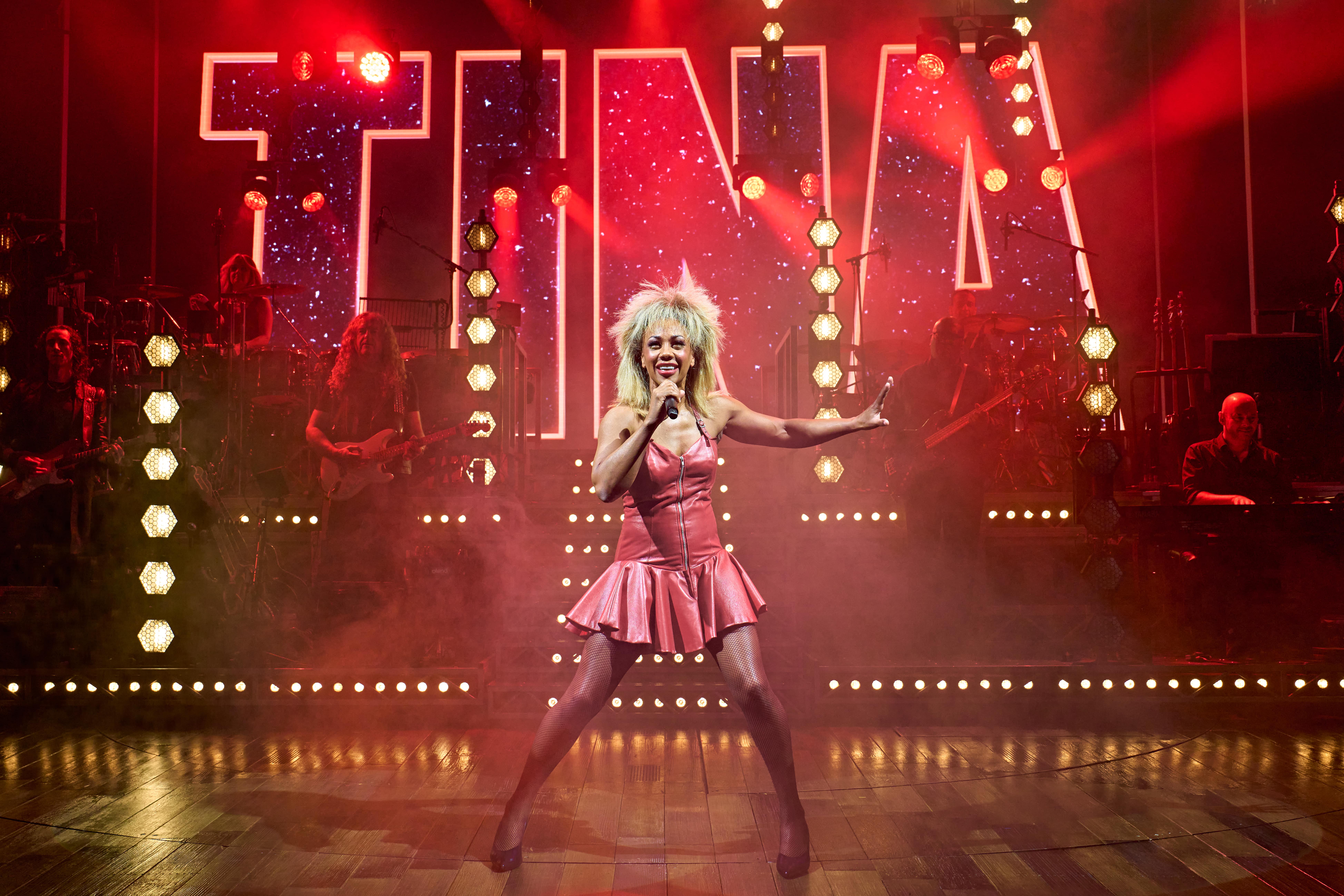 Elesha Paul Moses as Tina Turner in TINA The Tina Turner Musical, credit Manuel Harlan 1