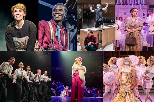 A montage of theatrical productions