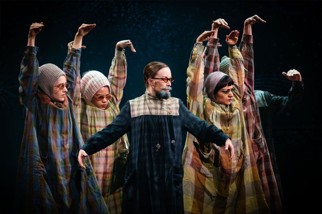A scene from the Wise Children production of Blue Beard