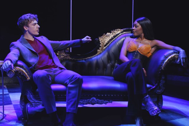 Daniel Bravo and Rhianne-Louise McCaulsky in a scene from Cruel Intentions: The '90s Musical