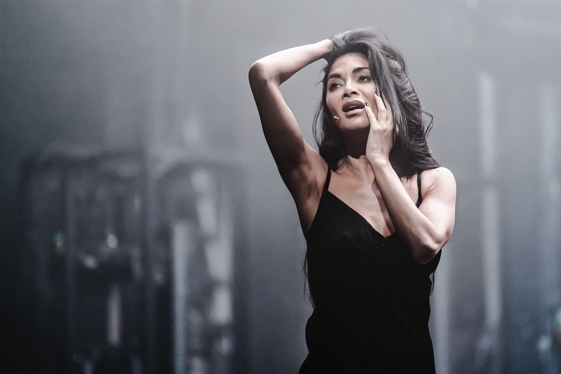 Nicole Scherzinger in a scene from Sunset Boulevard