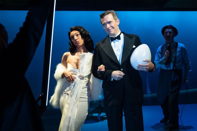 Pearl Mackie, Jack Davenport and Tom Goodman-Hill in The Human Body