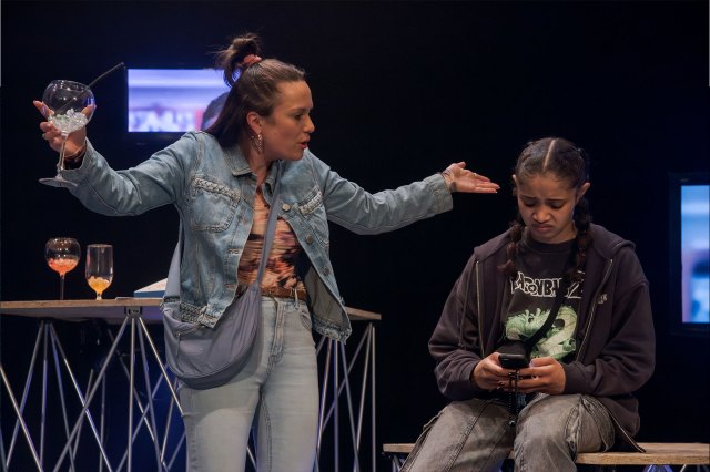 Eleanor Henderson and Olivia Pentelow in a scene from Wish You Weren’t Here