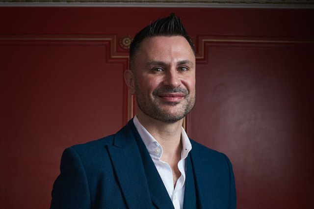 Matt Cole at the WhatsOnStage Awards, © Roy J Baron 