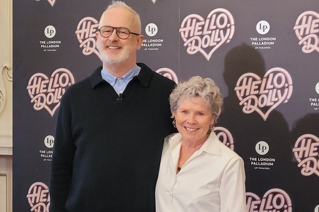Dominic Cooke and Imelda Staunton, @ Theo Bosanquet