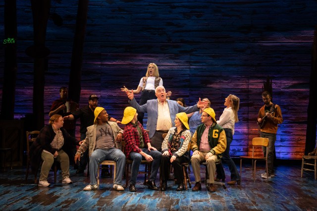 The cast of Come From Away