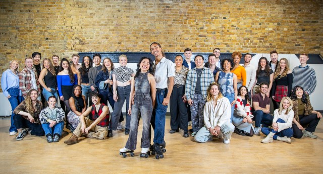 Starlight Express company in rehearsals, © Pamela Raith