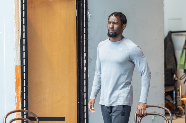 Malachi Kirby in rehearsals for People, Places & Things in the West End. Credit Marc Brenner. 2410