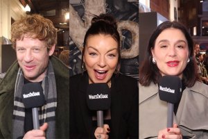 Sheridan Smith answers celebrity questions at Opening Night