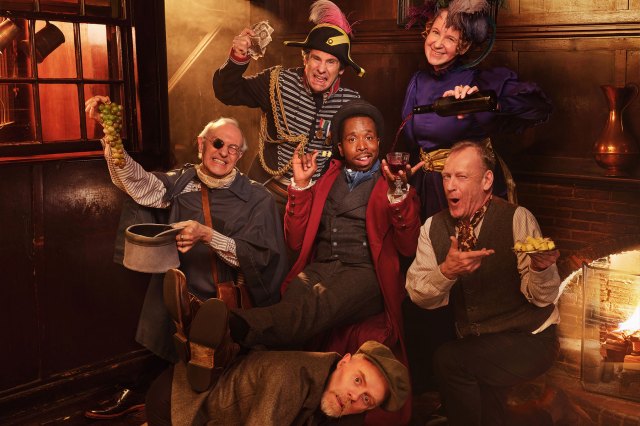 The cast of The Government Inspector