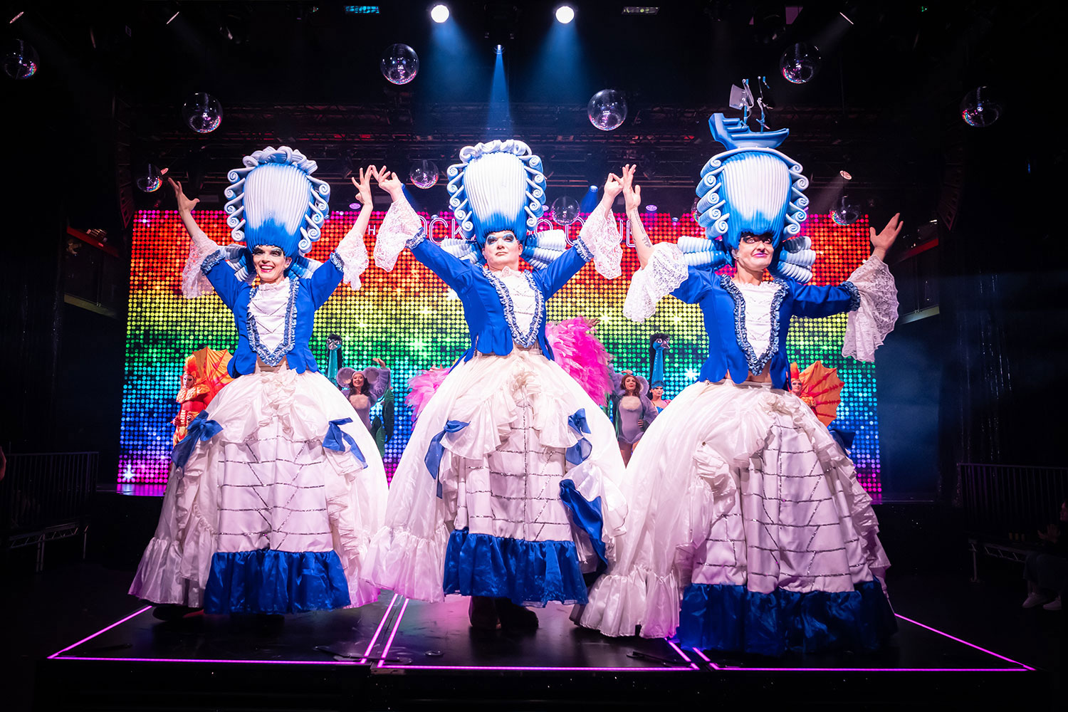 The cast of Priscilla the Party, © Marc Brenner