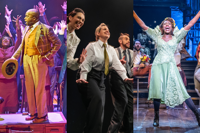 Scenes from Guys and Dolls, Operation Mincemeat and Hadestown