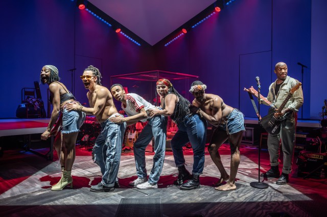 The cast of Passing Strange at the Young Vic