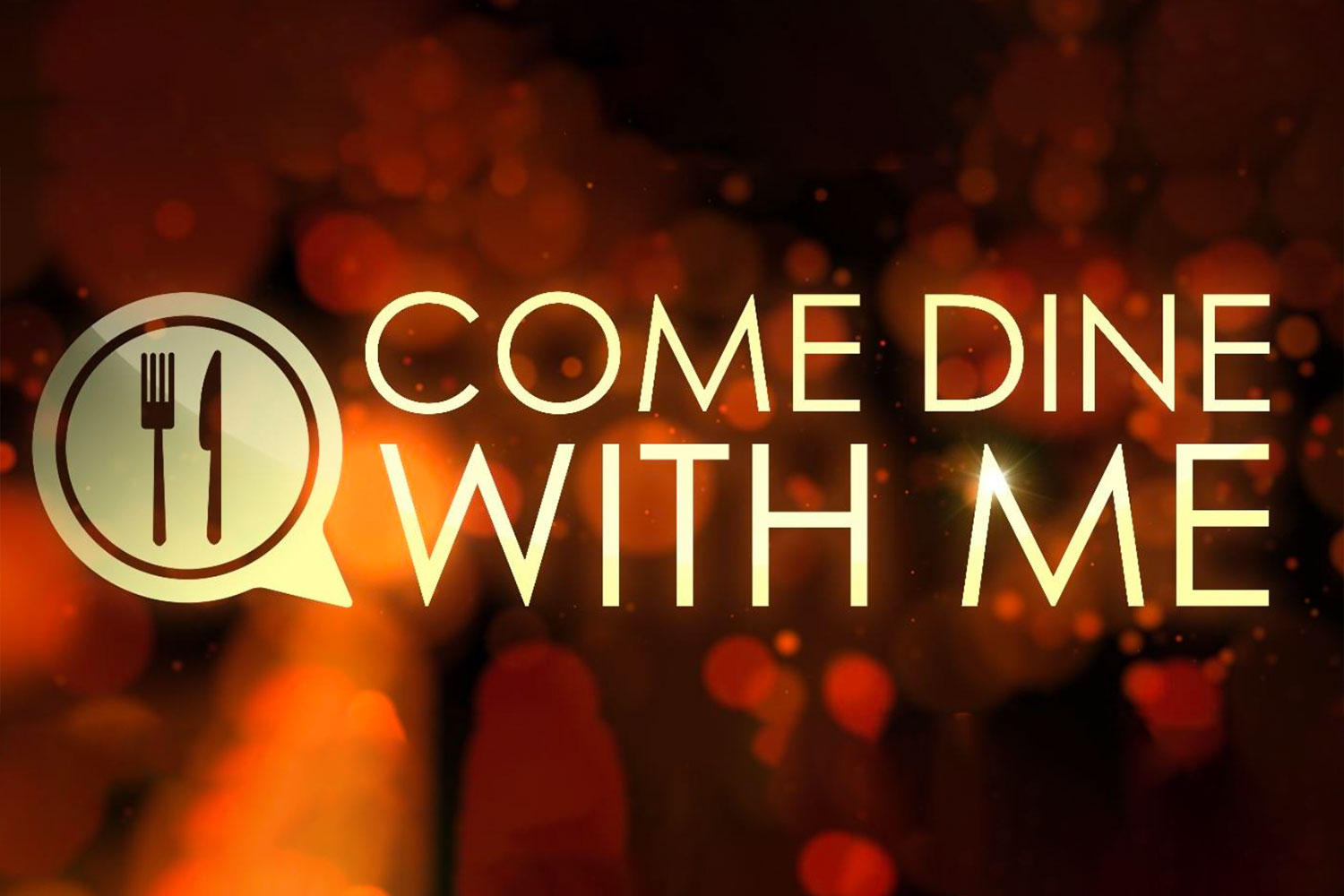 Artwork for Come Dine With Me, supplied by the production