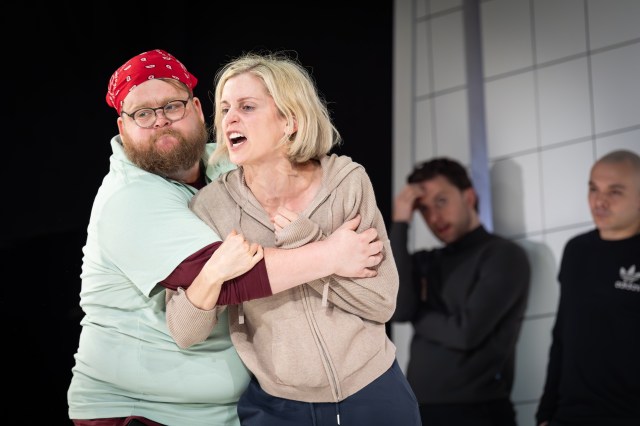 Danny Kirrane and Denise Gough in People, Places and Things