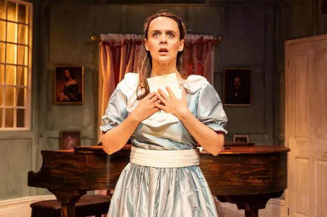 Charlie Russell in a scene from Fanny at the Watermill Theatre