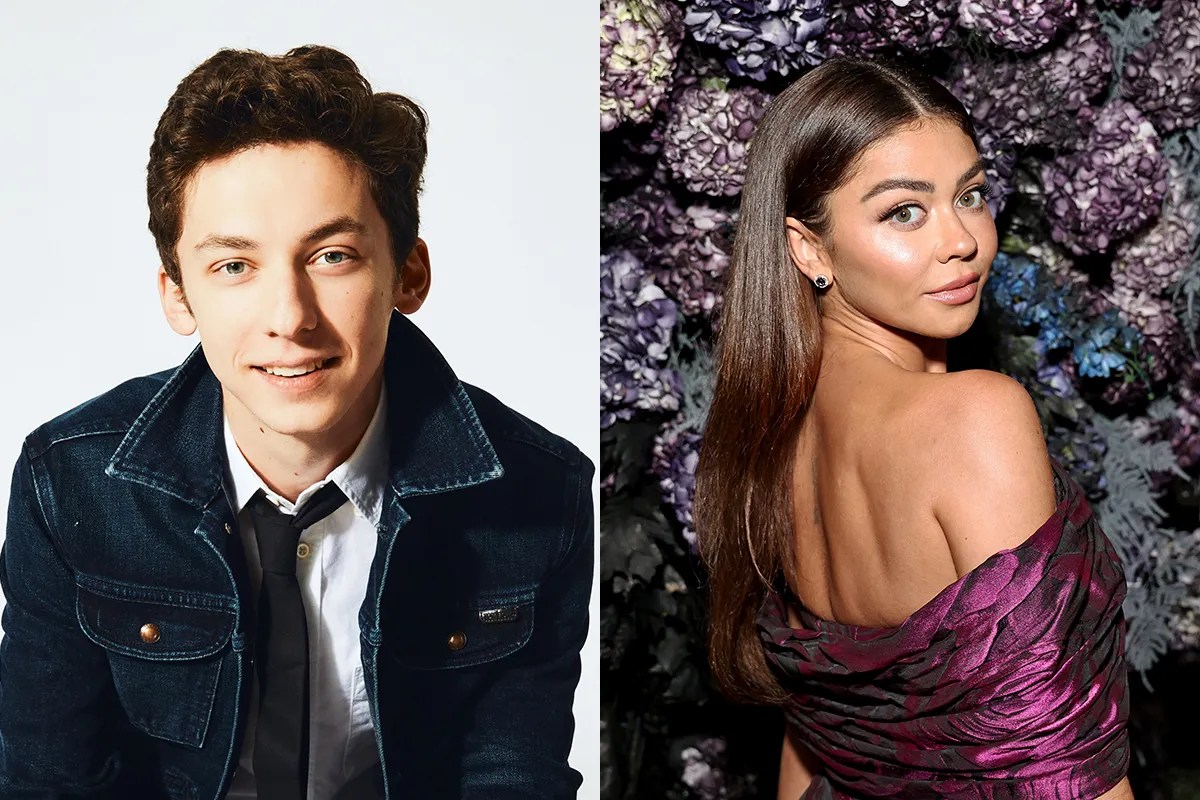 Andrew Barth Feldman and Sarah Hyland will be the next Audrey and Seymour in Little Shop of Horrors. (© Stephanie Diani/Jamie McCarthy)