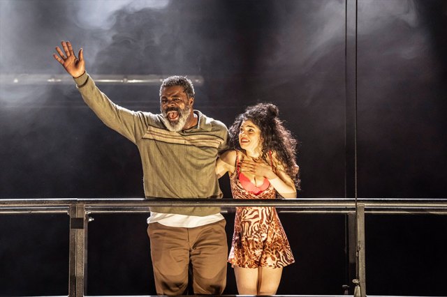 Danny Sapani and Tiffany Gray © Johan Persson