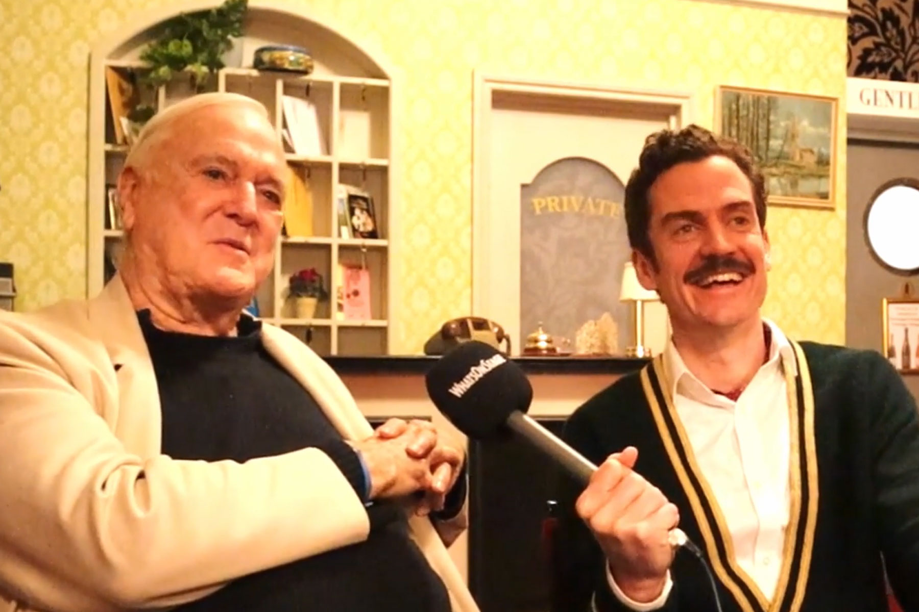 John Cleese and Adam Jackson-Smith in interview for WhatsOnStage