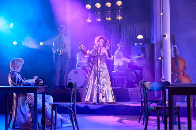 Twelfth Night. Anna Francolini (Olivia). Credit Richard Lakos. 1