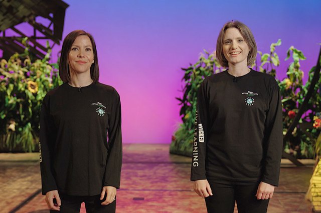 Anna Shields and Emily Garsin, © Wicked Active Learning / Starling Arts 