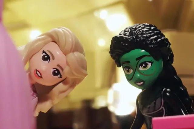 Wicked characters in block form 