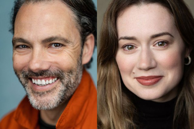 Matt Rawle and Monique Young, photos supplied by the production