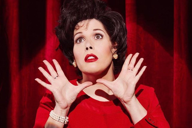 Debbie Wileman as Judy Garland. Photo Credit: Gabriel Goldberg