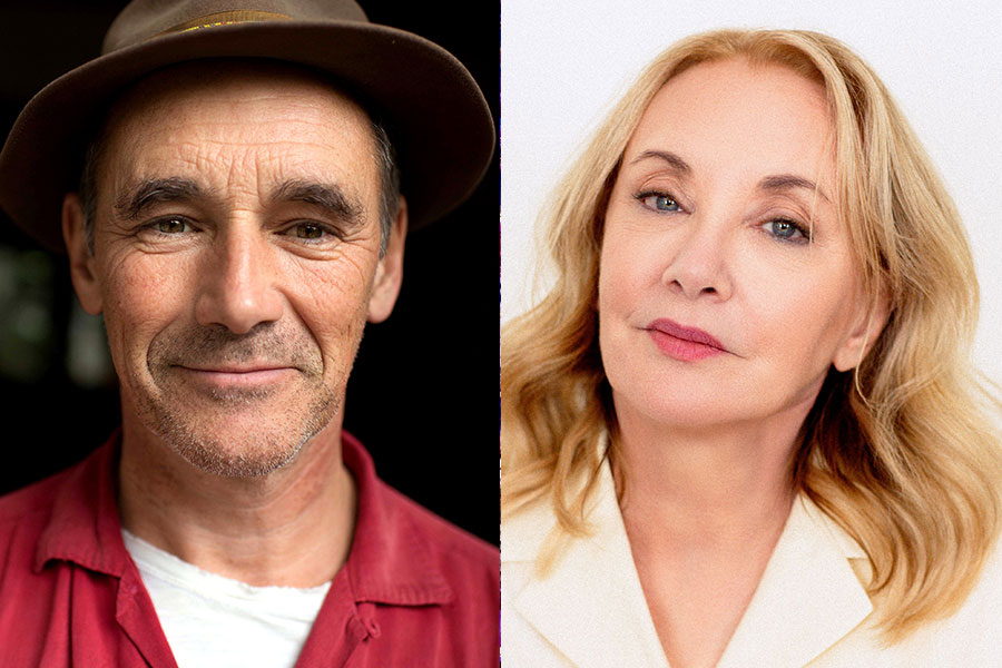 Mark Rylance and J Cameron-Smith, right headshot by Alexandra Arnold, both supplied by the production