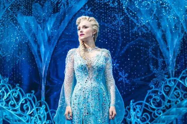 Samantha Barks in Frozen, © Disney, photo by Johan Persson