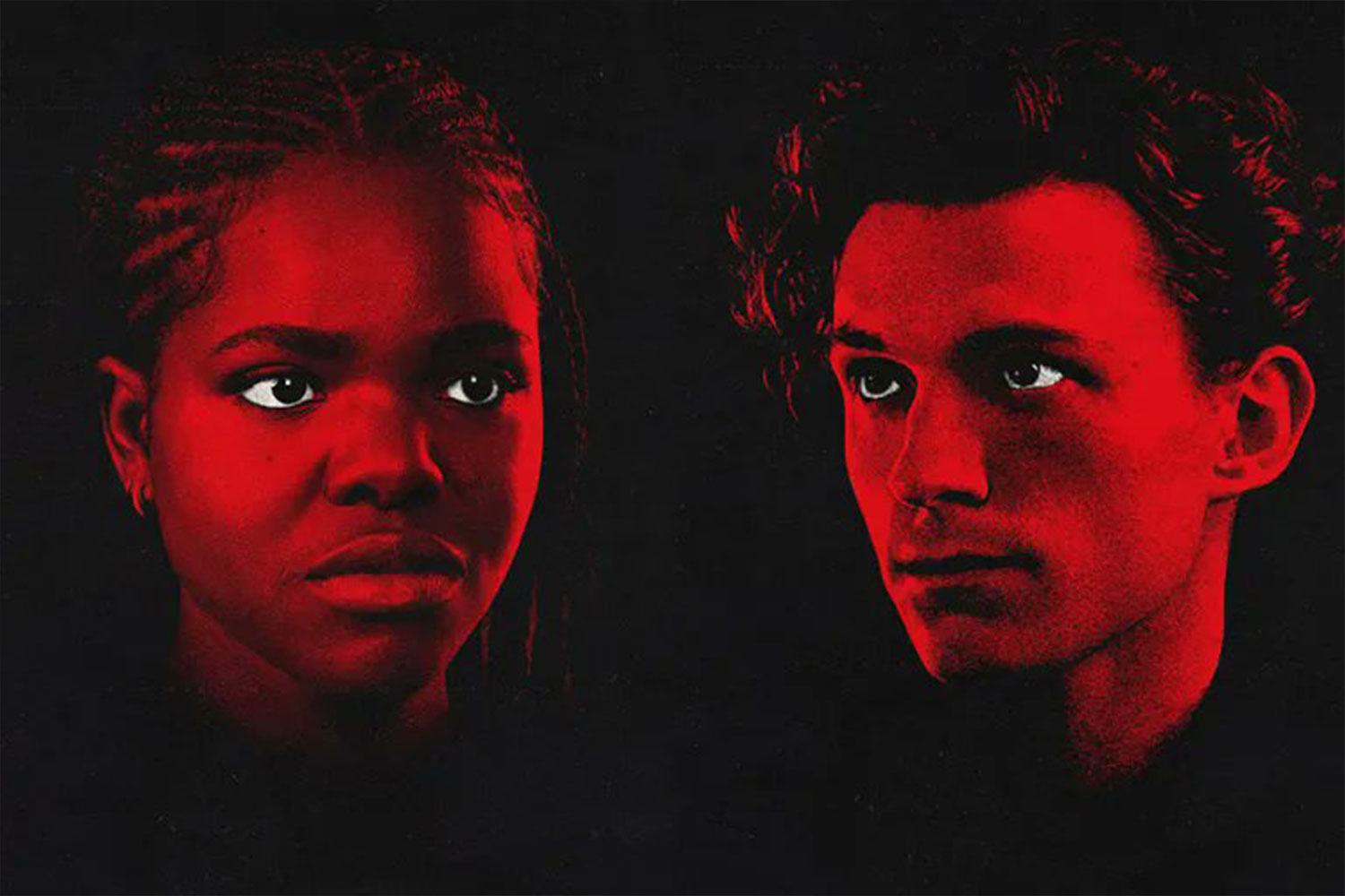 Francesca Amewudah-Rivers and Tom Holland, photos by Johan Persson and Isaac Anthony