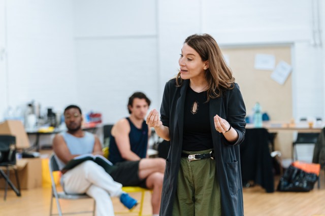 Irene Sofia Lucio. Slave Play London Rehearsals. Photo Helen Murray