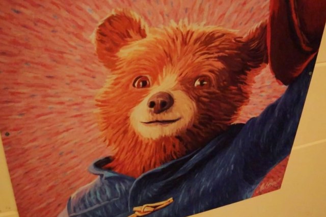 Artwork at The Paddington Bear Experience