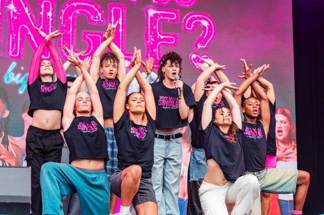 The cast of Why Am I So Single? at West End Live 2024