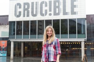 Elizabeth Newman at the Crucible Theatre in Sheffield
