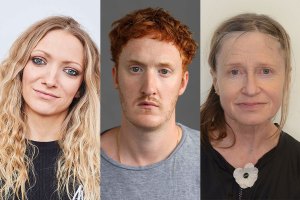 Lucy McCormick, Will Merrick and Hayley Carmichael
