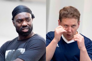 Death of England – Paapa Essiedu and Thomas Coombes in rehearsals