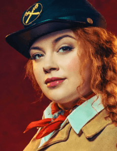 Carrie Hope Fletcher as Calamity Jane, provided by the production