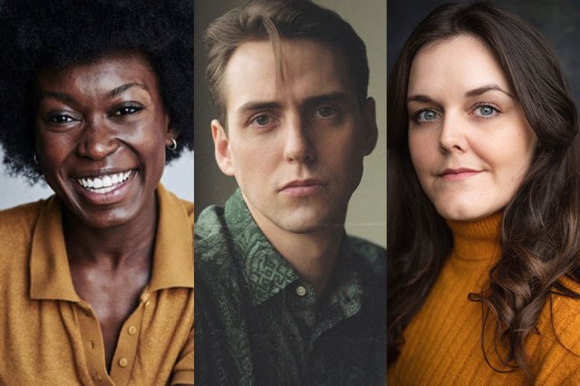 Tanisha Spring Jamie Muscato and Laura Jane Matthewson Headshots of Tanisha Spring, Jamie Muscato and Laura Jane Matthewson