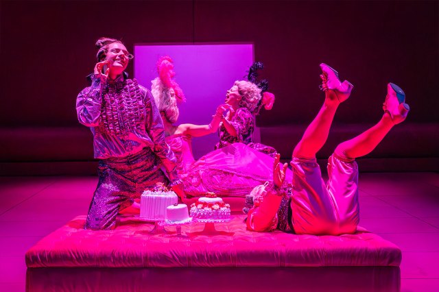 The cast of The School for Scandal at the Royal Shakespeare Theatre