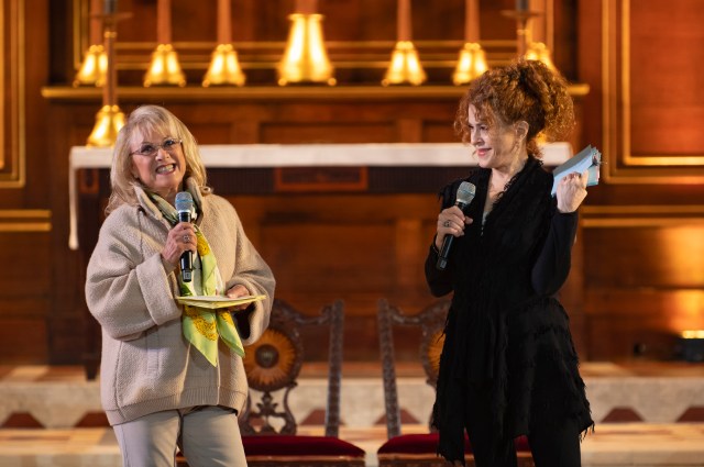 West End Woofs, Elaine Paige and Bernadette Peters.