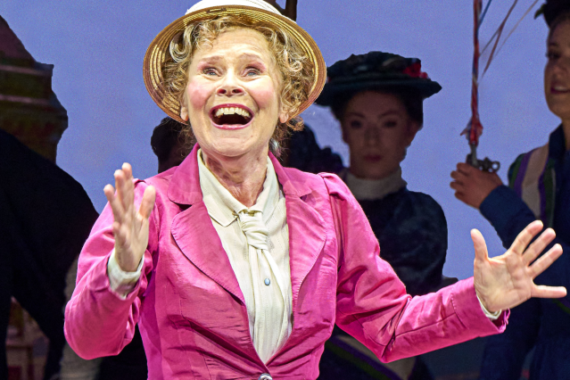 Imelda Staunton in Hello, Dolly! at The London Palladium, © Manuel Harlan