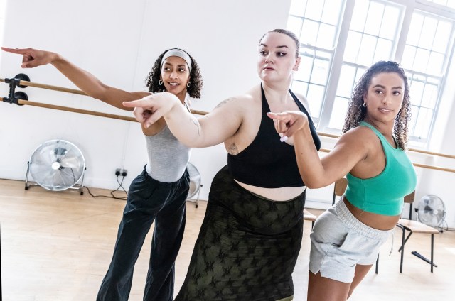 Bella Brown, Allie Daniel and Francessca Daniella Baker, © Pamela Raith