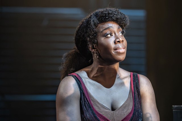 Carly Mercedes Dyer in a scene from A Chorus Line