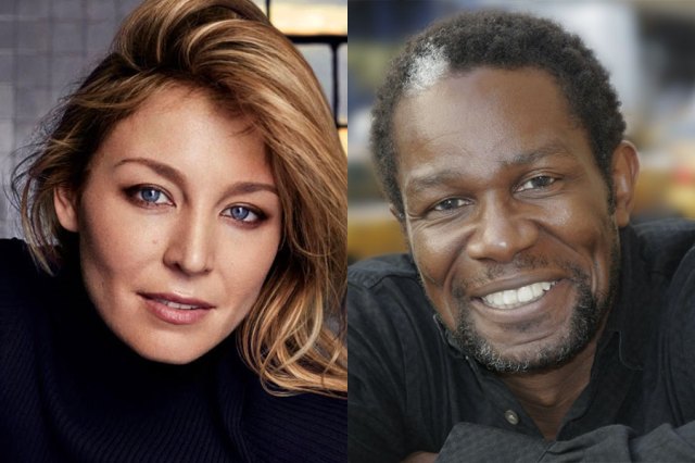 Headshots of Juliet Rylance and John Douglas Thompson